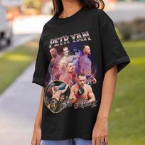 Petr Yan Vintage Style UFC mma T-Shirt Retro 90's style Bootleg T-Shirt Oversized Sport Tee gift for ufc UFC T-shirt Petr Yan Shirt Champ 3XL black