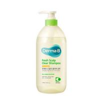 Derma:B Fresh Scalp Clear Shampoo Floral Green 1L – Deep Cleansing Shampoo for Fresh, Healthy Scalp & Hair white