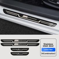 Automobilio nerūdijančio plieno durų slenksčio pedalas Sveikinimo braižymo plokštelė BMW M Performance F30 F20 F10 F18 F22 F01 X3 X4 F06 M3 M5 priedas
