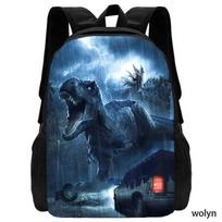 Dinozauras Juros periodo Žaidimas Prekės Anime Kuprinė Studento Krepšys Standard