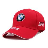 BMW Motorsport Emblema Lauko Vasaros Sportinė Kepurė Siuvinėjimas Beisbolo Kepuraitė Pavasaris Ruduo Lauko Apsaugos Nuo Saulės Kepurė Interjero Lipdukas knpc33 red