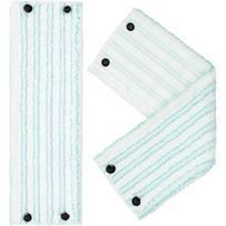Microfibre Mop Covers for Leifheit Clean Twist M Micro Duo, Reusable Mop Pad for Effective Cleaning Across All Floor Types, 42CM white