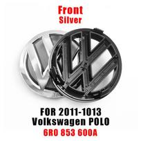 Volkswagen 120mm 110mm Automobilio Emblema Logotipas Variklio Dangtis Priekinė Ir Galinė Uodegos Ženklas Galinis Ženklelis 6R0853600A Aksesuaras VW Polo 2011 2012 2013 1Pcs VW Polo 2011-13