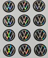 11mm Automobilio Raktų Lipdukas Automatinio Valdymo Raktų Pakabukas Emblema Aksesuarai Volkswagen VW Rline R GTI Golf Polo Passat Magotan Tiguan Bora (as the picture,11mm-2Pcs)