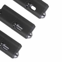 4PCS Safety Mounting Pin for MaxTrax MKII Recovery Traction Board Stainless Steel Lockable Theftproof Mount Pin Set gray