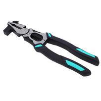 Multi Functional Pliers with Nail Puller Hammer Head CRV Steel Ergonomic Handle Wire Stripping Pliers gray