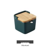 Nordic Kitchen Ceramic Spice Jar Set - Salt, Pepper, MSG & Lard Containers