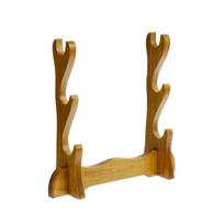 Support Japanese Katana For Most Swords Knife Knife Stents Display Holder Organiser Rack Bracket 3 Tier