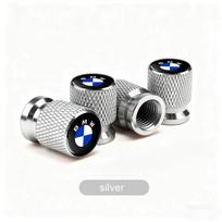 Automobilio ratų padangų vožtuvų dangteliai Padangų kotelių dangteliai Oro dulkėms atsparūs Vandeniui atsparūs BMW E61 E81 E87 1 2 3 4 5 6 7 serijoms X1 X3 X4 X5 X6 F20 E90 gray