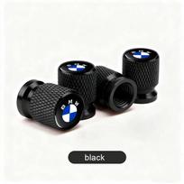 Automobilio ratų padangų vožtuvų dangteliai Padangų kotelių dangteliai Oro dulkėms atsparūs Vandeniui atsparūs BMW E61 E81 E87 1 2 3 4 5 6 7 serijoms X1 X3 X4 X5 X6 F20 E90 juoda