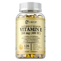 Vitamin E 400 IU (268 mg) d-Alpha Tocopherol 120 Softgels — Antioxidant Support, Immune Support, Daily Wellness 120*1
