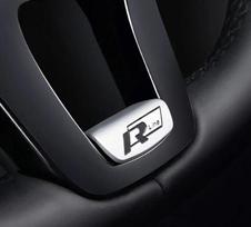 3D Aluminum Alloy Rline Emblem Car Steering Wheel Sticker REUJ2 Accessories For Volkswagen GTI Polo Golf Passat Scirocco Jetta Beetle