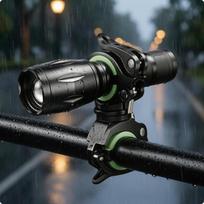 twinClamp Light Bracket QuickDetach Degree TwoWheeled Mount Angle Adjustable Rotating