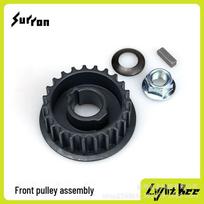 Sur-Ron Light Bee Front Pulley Assembly Parts As shown black