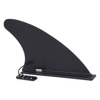 4.5 Inches Surf & SUP Single Fin Slide In Surfboard Fin Replacement Paddle Board Fin  for Longboard Fin black