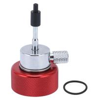 Aluminum Alloy Propane Filling Adapter Non Leaking Silicone Oil Port Gas Refill Adapter Thread Connection Propane Gas Connector