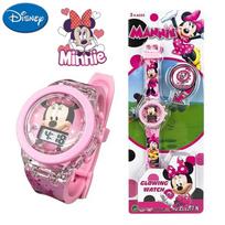 Disney Vaikams Mini Laikrodis – Stilingas Animacinių Filmukų Princesės Elzos Leidimas watch pink