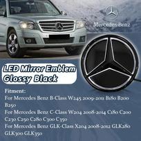 Priekinių grotelių žvaigždės emblemos logotipas Mercedes Benz B W245 C W204 C300 C250 GLK X204 GLK300 GLK350