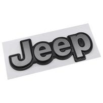 15,8CM ABS Automobilio Šoninės Kėbulo Bagažinės Emblema Ženklelis Lipdukas Jeep Wrangler Grand Cherokee Compass Renegade Patriot Rubicon Liberty gray