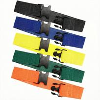 5-Piece Resistance Band Set: Fitness Woven Resistance Bands for Leg Workouts Designed Specifically for Legs and Glutes yellow