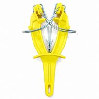 Multifunctional Handheld Kitchen Knife Sharpener Fast Safe Sharpening Tool for Home Daily Chef Knives Care Maintenance Use As Shown geltona