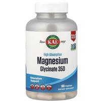 KAL High Absorption Magnesium Glycinate 350 160 Tablets Mineral Sleep Supplement Magnesium 1 pcs