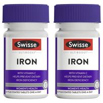 Swiss Iron & Vitamin C Women's Health Tablets 30 Tablets 2 pcs