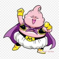 Drabužių maišelio geležiniu būdu užklijuojami terminiai lipdukai Majin Boo lipdukas Majin Buu Goku raštas plaunami šilumos pernešimo lipdukai pink