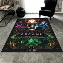 Animacinis filmas Jinx Arcane: League of Legends kilimas, skirtas svetainei, kilimėliai Neslystantis vonios kilimėlis įėjimo durų kilimėlis, spausdintas kilimas 60cm x 90cm