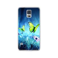 Samsung Galaxy S5 dėklui Silicon Soft TPU galinis telefono dangtelis Samsung S5 Neo Capa dėklui Samsung S5 i9600 SM-G900F Coque Samsung S5 i9600 blue