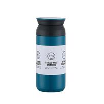 350ML 500ML Nerūdijančio Plieno Termosinis Puodelis Vakuuminės Kolbos Karštiems & Šaltiems Japoniško Stiliaus Izoliuotas Puodelis Nešiojamas Kavos Kelioninis Puodelis 350ml black