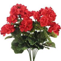 Silk Begonia Artificial Plants Flowers Home Floral Arrangement DIY Valentine's Wreath Wedding Supplies vase decoration Hot sale raudona