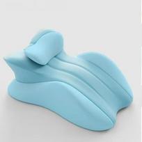 Ortopedinė miego pagalvė ant pilvo with small pillow mėlyna