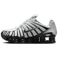 Nike Shox Tl Metalinio Sidabro Vilko Pilkos Sportbačiai HQ4049-001 42.5 sidabras