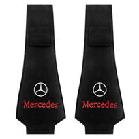 Automobilio sėdynės galvos atlošo užvalkalas Galvos pagalvė Apsauga nuo dulkių Stilius Mercedes Benz AMG W212 W205 W246 W177 W176 W213 GLC GLE GLS ML Sveiki atvykę Lazerinio projektavimo lempa 2pcs benz
