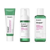 [Dr.Jart+] Cicapair Set: Soothing Repair Cream 50ml + Lotion 150ml + Gentle Foam 150ml white
