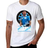 Gerwyn Price Darts - Velsas The Iceman Darts PDC 2022 - ledinis vyras Gerwyn Price T-shirt berniukui greitai džiūstanti vyriški marškinėliai L gray