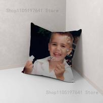 SWAG J-Justino-Bieberio-S Pagalvės užvalkalas Sofos dekoravimui Automobilio Biuro Kambario Spausdintas Pagalvės užvalkalas Dekoracijos ir apsauga 12x12Inch black