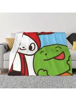 JJ MIKEY MAIZEN Ypač minkštas mikropluošto pledas(1) 100X150CM pilka spalva