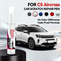 Citroen C5 Aircross Automobilio Dažų Remonto Pieštukas Palieskite Įbrėžimų Valiklis „Pasidaryk Pats“ Automobilio Aksesuarai Juodas KTV Baltas KWE Mėlynas EDZ Pilkas EVL perlų baltos spalvos