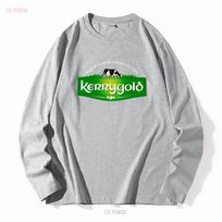 Naujas daiktas KERRYGOLD Airiškas sviestas Amerikietiškas juokingas logotipas Vyriški marškinėliai Dydis S 5XL vintage skalbti homme Patogūs S white