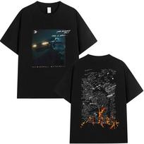 Rapper Eminem New Album 2025 Graphic T Shirt Mens Hip Hop Vintage Cotton Short Sleeve Tshirts Pop Music Loose Clothing Tshirt 3XL black