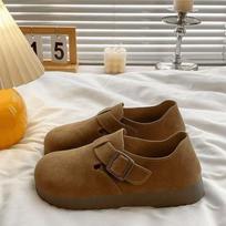 Birkenstock yra viskas įskaičiuota, nauji pavasariniai modeliai, žemas priekis du, viengubos basutės, tinginės basutės. 38【foot length 24.0cm】 kupranugaris