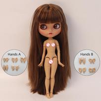 ICY DBS blyth lėlė 1/6 BJD Šarnyrinis kūnas Įdegęs odos atspalvis Matinis veidas 30cm parduodama specialia kaina žaislas dovana Anime mergaitė SD Tan skin brown