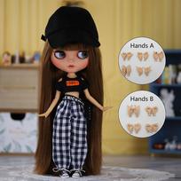 ICY DBS blyth lėlė 1/6 BJD Šarnyrinis kūnas Įdegęs odos atspalvis Matinis veidas 30cm parduodama specialia kaina žaislas dovana Anime mergaitė SD Tan skin