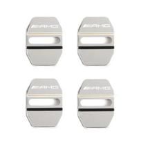 Durų užrakto apdaila apsauga nuo rūdžių Nerūdijančio plieno plastikinis dangtelis Mercedes Benz W212 W204 W211W168 W213 W205 W210 W124 sidabras
