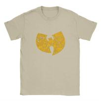 Wu Tang Clan Retro Geltonas Skalbtas Simbolis Grafinis Marškinėlis Senosios Mokyklos Streetwear Laisvalaikio Viršutinė Dalies Marškinėliai XXXL yellow
