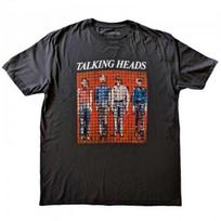Talking Heads Unisex Suaugusiųjų Pikselių Medvilniniai Marškinėliai XXXXXL juoda