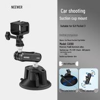 NEEWER Car Suction Cup Mount for DJI Osmo Pocket3/360 Panoramic Sports Camera gray