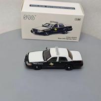 Modelinis automobilis 596 1:64 Suburban H1 Express Van Wagner Victoria Crown Keli lengvojo lydinio modeliai